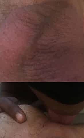 Ebony Oral Slut Gives White Man All She Got