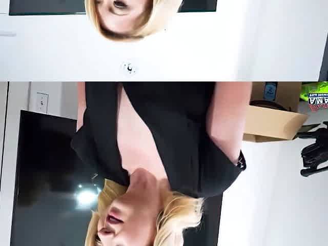 Horny Blonde Cutie Keyton Sucks A Dick And Ass And Gets Her Pussy Banged!