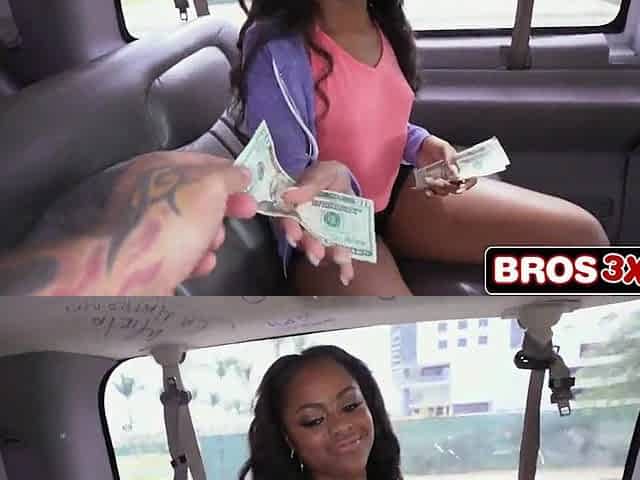 Hot Black Teen Trades Dignity for Dollars on a Wild Bus Ride