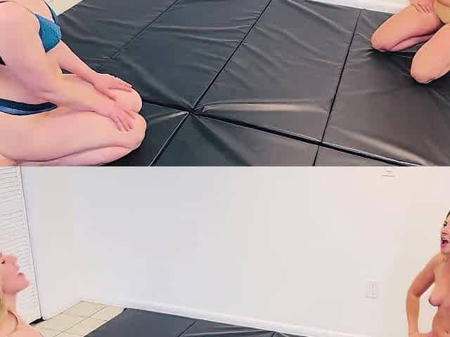Nina Alder Vs Sinthia in a Disrobe Wrestling Match