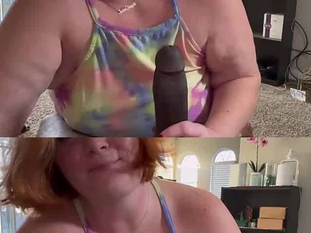 sloppy Oral sex from neighbour Julie Ginger