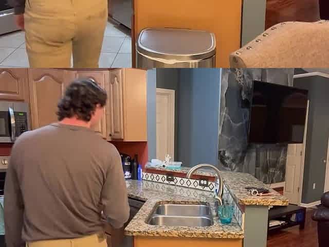 Son's Friend Matty Iceee Fixes Mature MILF Danni Jones' House and Pussy