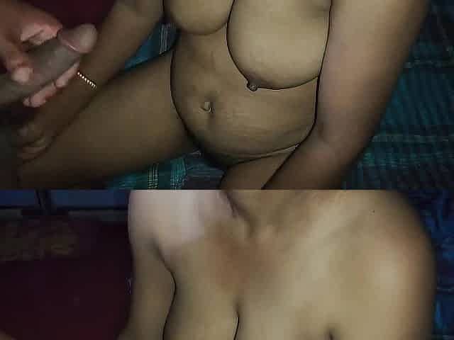 Licking her pleasant spot inside our intimate room