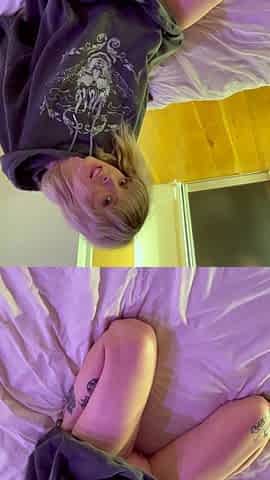 Amateur blonde vanessa cage gives pov blowjob