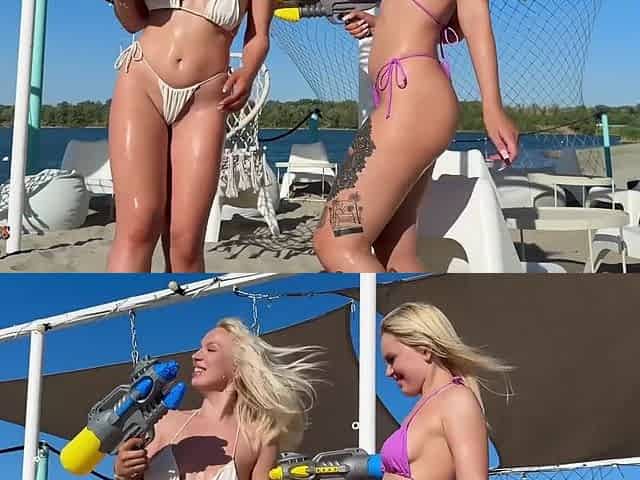 Blonde Hoes Greta Foss & Vera Jarw Milk Mr. Texas's Thick Dick
