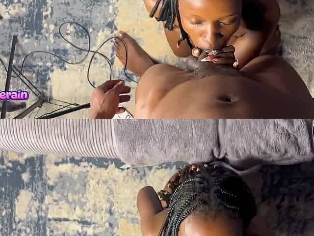 Thick Ebony Girl Bounced On My Cock And Made Me Cum