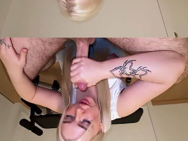 Huge Tits Blonde Stepsister Fucked Hard And Gets Big Facial