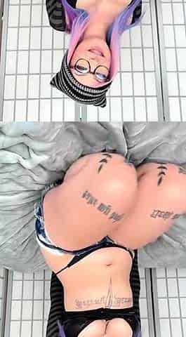 Awesome Teen With Big Boobs Dildo Masturbation