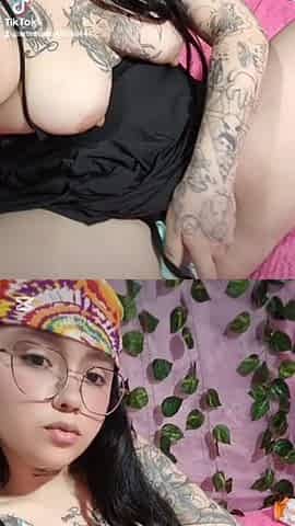 I Upload Video on Tiktok of My Tits