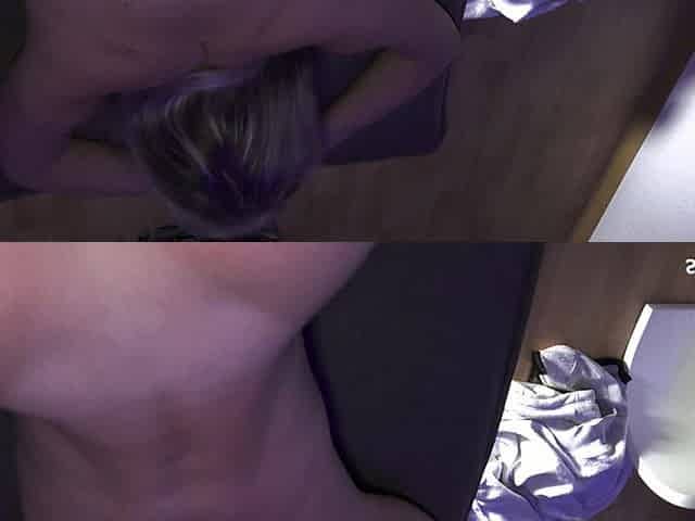 German Blonde Teen 18 with Small Tits Get Fucked at First Date by Stranger Without Condom