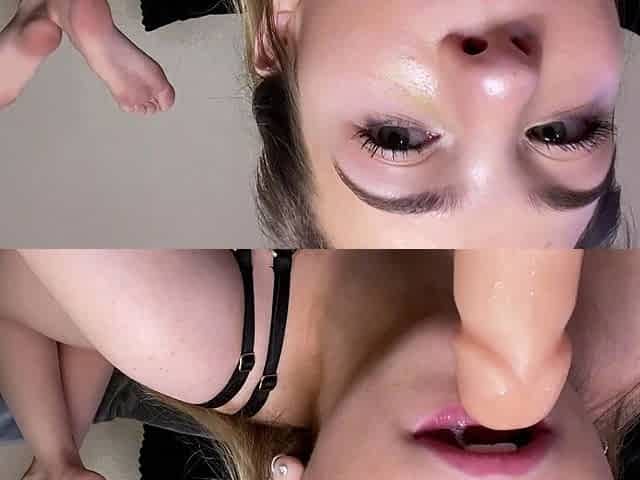 Kendall Jenner webcam solo look alike masturbation