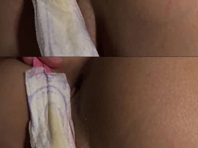 Hot teen closeup creampie. squeezing cum out of her pussy. pussy and ass pulse