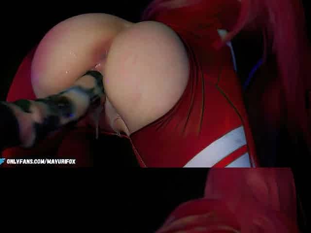Zero 2 and the creamy overflow from a massive monster penis.