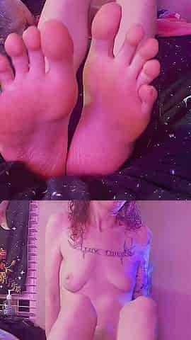 Foot Fetish and Anal Stretching