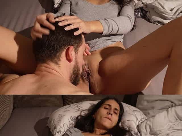 Pakistani-german Beauty Explodes with Lust - 3 Orgasms by Wild Licking!