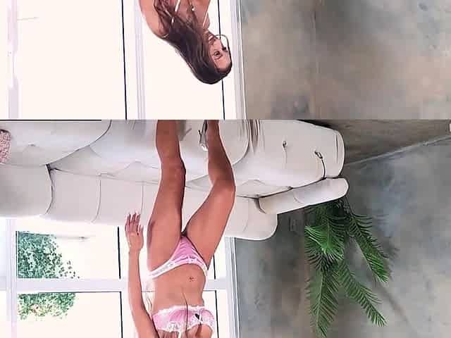 Long legged busty housewife fucked hard