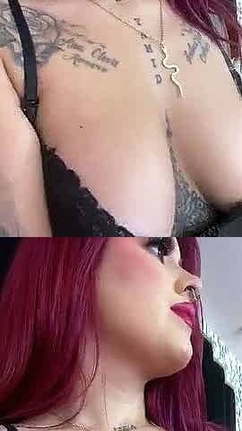 Big boobs milf masturbates with her dildo