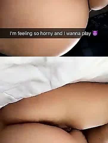Busty babe playing with her big boobs