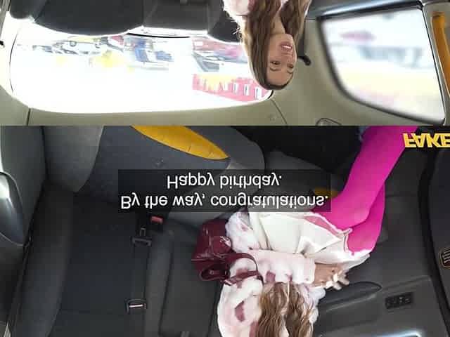 Taxi Driver get a very glad birthday surprise - Fake Taxi
