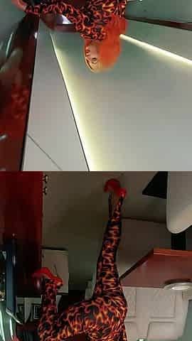 Backstage From Photosession, 4 Catsuits and Fly Jet Photoshoot