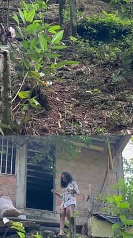 Gardener Fucks Me While My Husband Is Not at Home and He Comes Inside Me