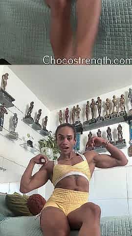 Ebony mother i'd like to fuck breaks boundaries with raw female strength