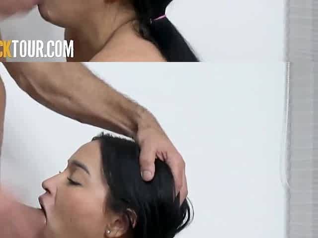 Nasty Colombian Most excellent Allies Share Huge Jock In Wild Homemade Three-some