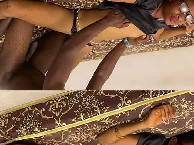 Digging My Girlfriend Tight Pussy Deep with My Huge Black Cock