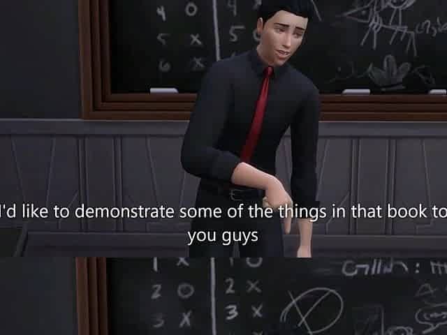 Teacher Bangs Cute Student Kamasutra Style - sims 4 - CG animation