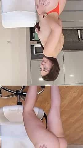 Spanking My Big Ass Spreading Twerking Shake Booty Thighs
