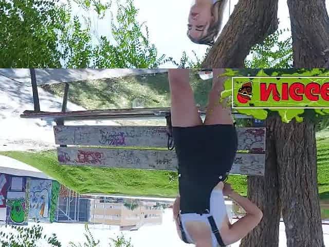 Natural 20yo agreeable hotty sucks and bangs blindfolded. Labona Cloxy discovers interracial on Nigged