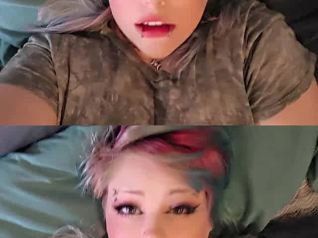 Toy made me cum also in a short time! - Face close up