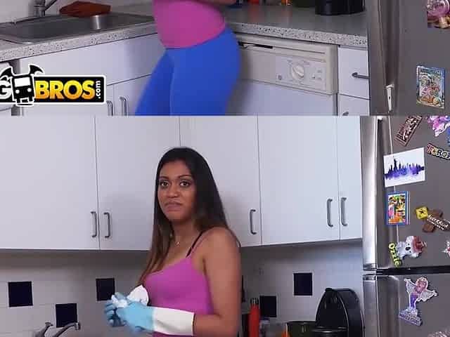 Nicole Rey - Latin Housekeeper Workin Hard For The Money
