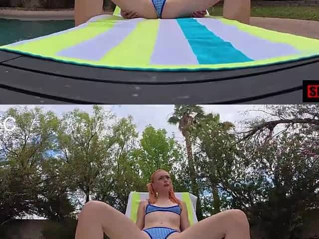 Ginger Cum Wench Lets Stepdad Play With Her Cunt