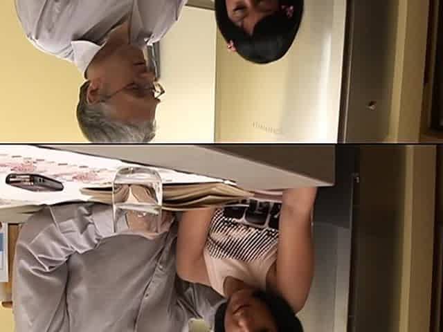 Brunette Young Horny Suck Big Hard Dick of His Stepfather