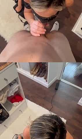 Riding My Favorite Toy & Playing with Hubbys Cock