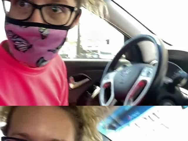 My NEWEST Public Flashing and Masturbation Episode! Filmed During Quarantine with a Face Mask!