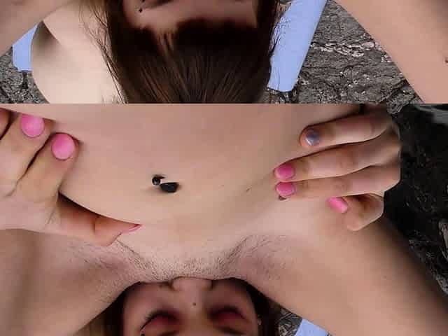 Beach POV Pussy Lick