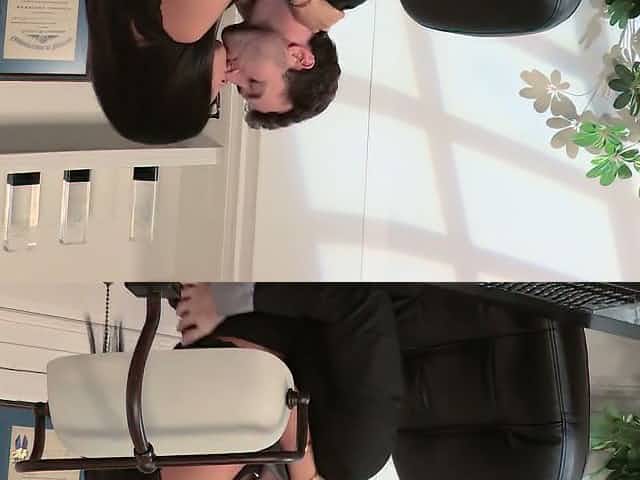 Bodacious Asian secretary Asa Akira gets intimate with her boss