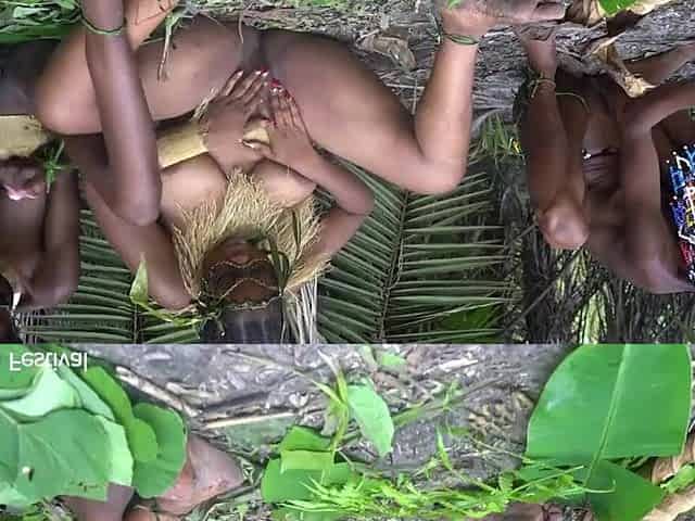afro tribe beauties making medicine nude in the forest during the time that i imagined screwing 'em right there