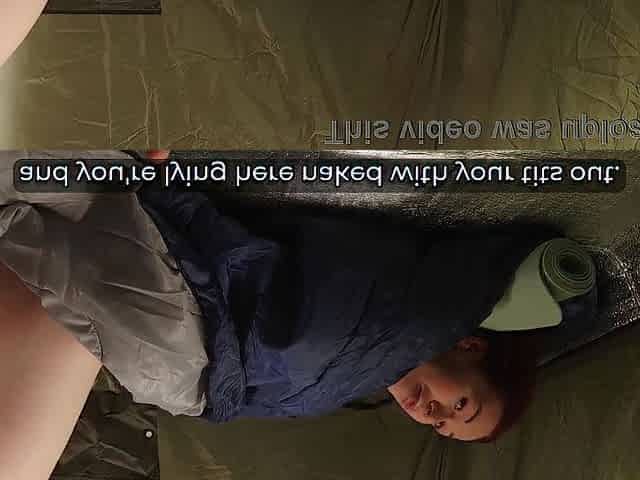 Camping Tent So Tiny Stepmom Had To Ride My Penis All Night