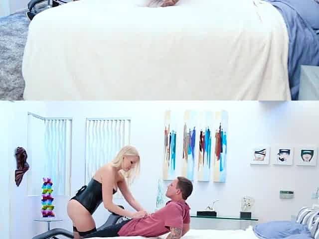 Sexy Buxom Blonde MILF Vanessa Cage Tempts Brad Hart To Drill Her Twat Really Hard After Hot Oral Sex