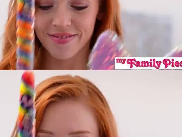 "Drop Your Load In My Jelly Bean Vagina" Small Redhead Madi Collins Creampie