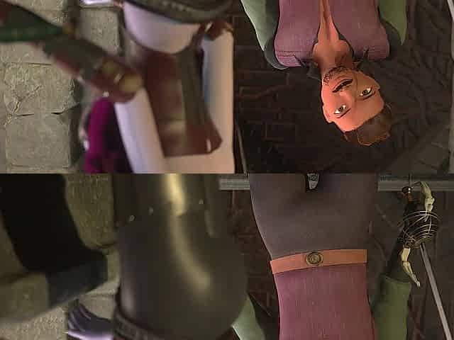 3DGSPOT - Breasty Elf Dominates A Stud In A Fight And Is Rewarded By His Knob! CG ANIMATION!