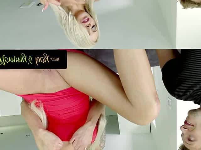 Naughty MILF Nina Elle Teases Angry Step-Son With Her Perfect Body