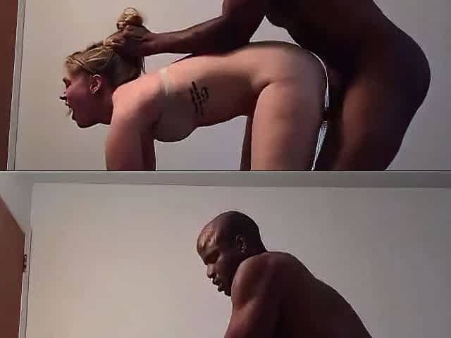 Amateur Interracial Hardcore with a Thick Babe