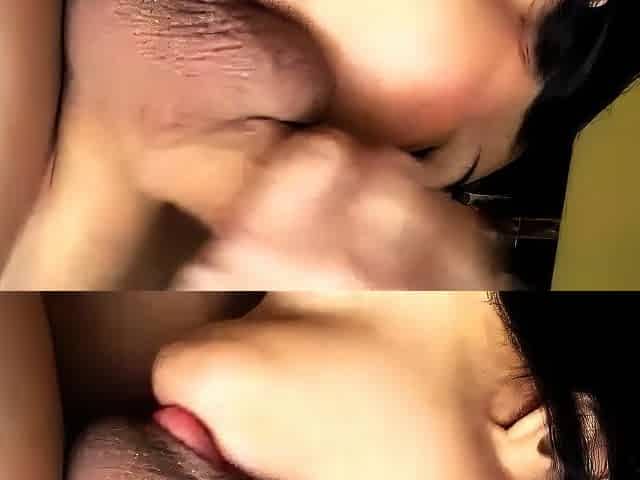 Amateur girlfriend blowjob with facial cumshot