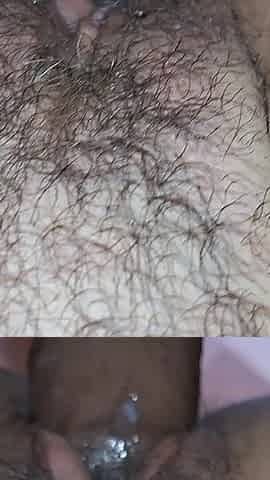 Creampie and Soaked Pussy