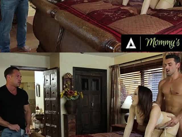 MAMMA'S MALE - Kinky Chanel Preston Convinced Her Spouse For A Hard 3some With Her Ex-Spouse