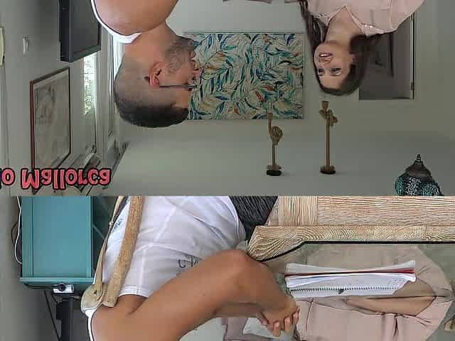 Anal Creampie With My Bubble Booty Italian Teacher